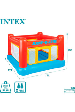 INTEX PLAY HOUSE JUMP-O-LENE 174x174x112CM. [AGE 3-6]