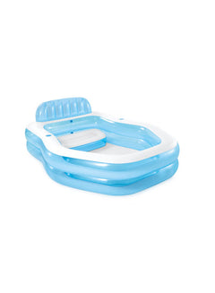 INTEX SWIM CENTER SUNSHADE FAMILY POOL 229x191x135cm. [AGE 3+]