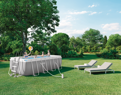 Prism Frame Rectangular Pool Set 400x200x122 cm (2026)