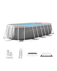 Prism Frame Oval Pool Set 503x274x122 cm (2026)