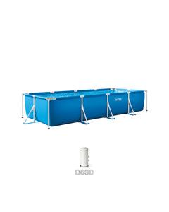 Rectangular Frame Pool Set 450x220x84 cm (2026)