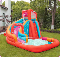 Flobo Water Park Bouncy Castle for Kids (365 x 320 x 270 cm)