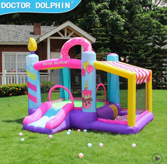 FLOBO DOUGHNUTS BOUNCY CASTLE FOR KIDS