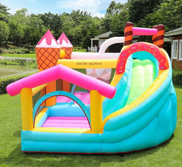 Flobo Ice Cream Bouncy House Castle for kids 310X280X225cm