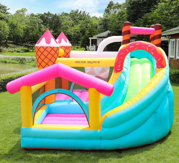 Flobo Ice Cream Bouncy House Castle for kids 310X280X225cm