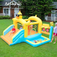 Flobo Little Duckling Bouncy House Castle for kids 340 x 337 x 225cm
