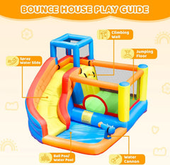 Flobo Water Park Bouncy House Castle for kids 325 x 283 x 210cm