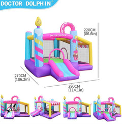 FLOBO DOUGHNUTS BOUNCY CASTLE FOR KIDS