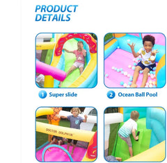 Flobo Ice Cream Bouncy House Castle for kids 310X280X225cm