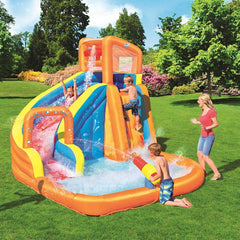 Flobo Water Park Bouncy Castle for Kids (365 x 320 x 270 cm)