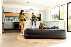INTEX QUEEN PILLOW REST RAISED AIRBED W/FIBER-TECH BIP 152x203x42cm.