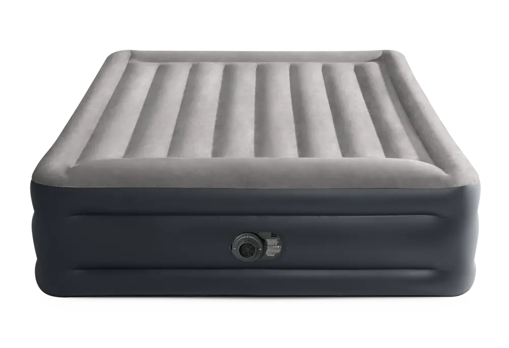 INTEX QUEEN DELUXE PILLOW REST AIR BED W/FIBER-TECH BIP 152x203x42cm.