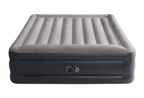 INTEX QUEEN DELUXE PILLOW REST AIR BED W/FIBER-TECH BIP 152x203x42cm.
