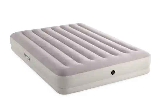INTEX QUEEN DURA-BEAM PRESTIGE MID-RISE AIRBED WITH USB150 [152x203x30cm.