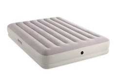 INTEX QUEEN DURA-BEAM PRESTIGE MID-RISE AIRBED WITH USB150 [152x203x30cm.