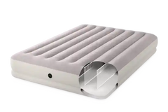 INTEX QUEEN DURA-BEAM PRESTIGE MID-RISE AIRBED WITH USB150 [152x203x30cm.