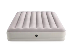 INTEX QUEEN DURA-BEAM PRESTIGE MID-RISE AIRBED WITH USB150 [152x203x30cm.