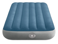INTEX TWIN DURA-BEAM PRESTIGE DOWNY AIRBED WITH PUMP 99x191x25cm.