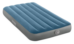 INTEX TWIN DURA-BEAM PRESTIGE DOWNY AIRBED WITH PUMP 99x191x25cm.