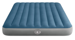 INTEX QUEEN DURA-BEAM PRESTIGE DOWNY AIRBED WITH PUMP 152x203x25cm.