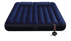 INTEX QUEEN DURA-BEAM CLASSIC DOWNY AIRBED W/HAND PUMP 152x203x25cm.