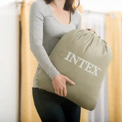 INTEX KIDS TRAVEL BED WITH HAND PUMP 107x168x25cm. [AGE 3-6]