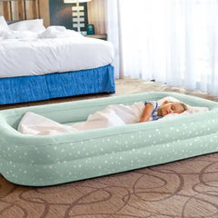 INTEX KIDS TRAVEL BED WITH HAND PUMP 107x168x25cm. [AGE 3-6]