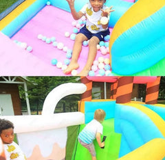 Flobo Ice Cream Bouncy House Castle for kids 310X280X225cm