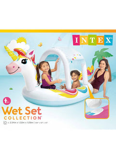 INTEX UNICORN SPRAY POOL 2.54x1.32x1.09mt.
