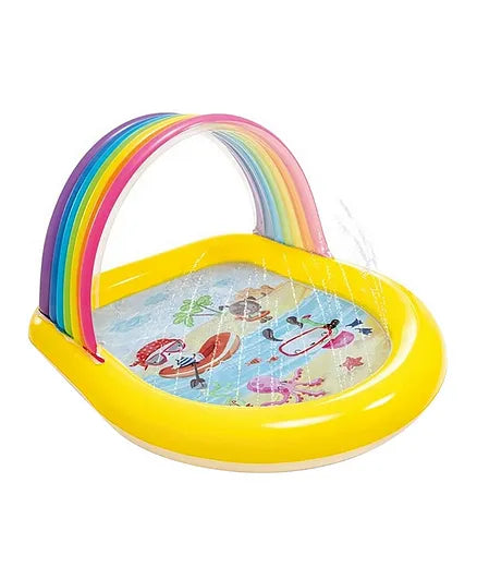 Intex Rainbow Arch Inflatable Spray Kiddie Pool