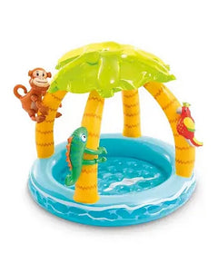 INTEX TROPICAL ISLAND BABY POOL 102x86cm. [AGE 1-3]