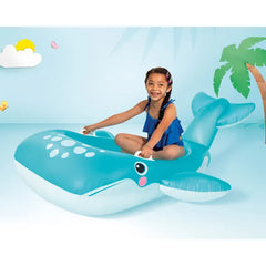 INTEX BLUE WHALE RIDE-ON [1.68x1.40mt.] [AGE 3+]
