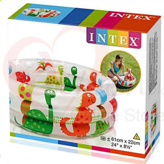 INTEX BEACH BUDDIES 3-RING BABY POOL 61x22cm. [AGE 1- 3]