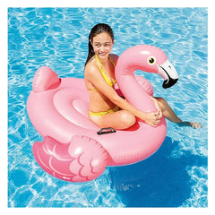 INTEX PINK FLAMINGO RIDE-ON 178x135CM.AGES 3+