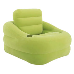 INTEX ACCENT CHAIR GREEN COLOR