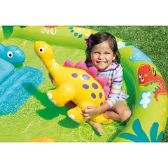 Intex Little Dino Inflatable Play Center, Slide