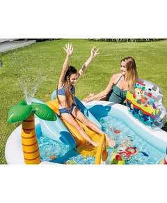 Intex Fishing Fun Play Center Inflatable Pool with Water Spray