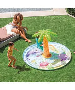 INTEX PALM TREE SPRAY POOL 173x104cm. AGES 2+