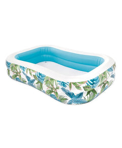 INTEX TROPICAL SWIM CENTER™ FAMILY POOL 229x152x48cm.AGES 3+