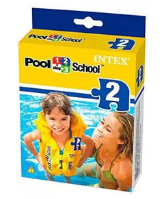 INTEX DELUXE SWIM VEST POOL SCHOOL 50x47CM. [AGE 3- 6]